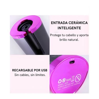 Rizador automático portatil
