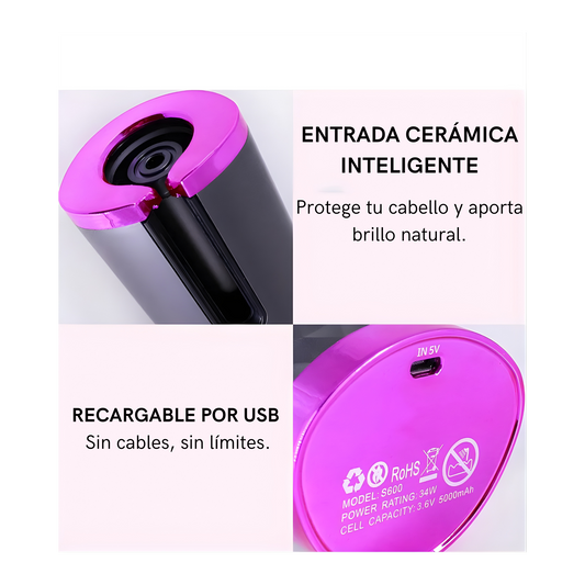 Rizador automático portatil